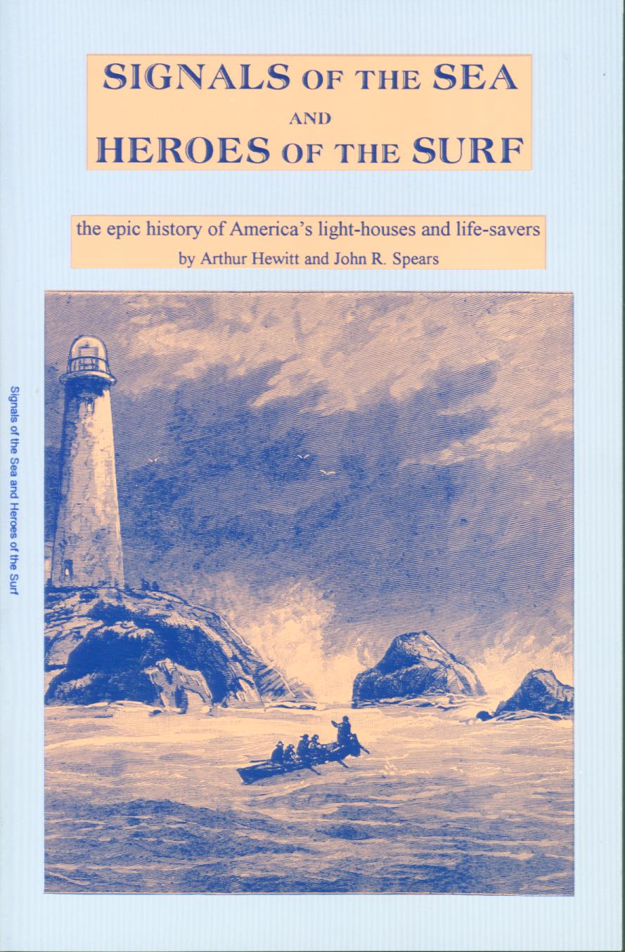 Signals of the Sea & Heroes of the Surf--lighthouses/lifesavers. vist0088 front cover mini